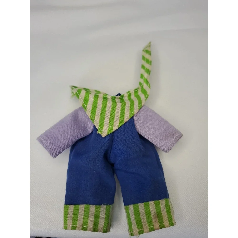 VINTAGE STRAWBERRY SHORTCAKE Huckleberry Pie Doll CLOTHES OVERALLS‎